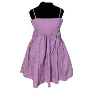 Urban Outfitters Womens Sleeveless Lilac Sundress S/P 100% Cotton Made In India
